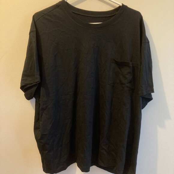 Cotton Jersey Crew Neck Pocket Tee - Picture 10 of 10